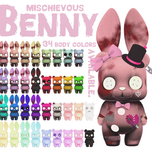 【VRMアバター】-いたずら好きのBenny-